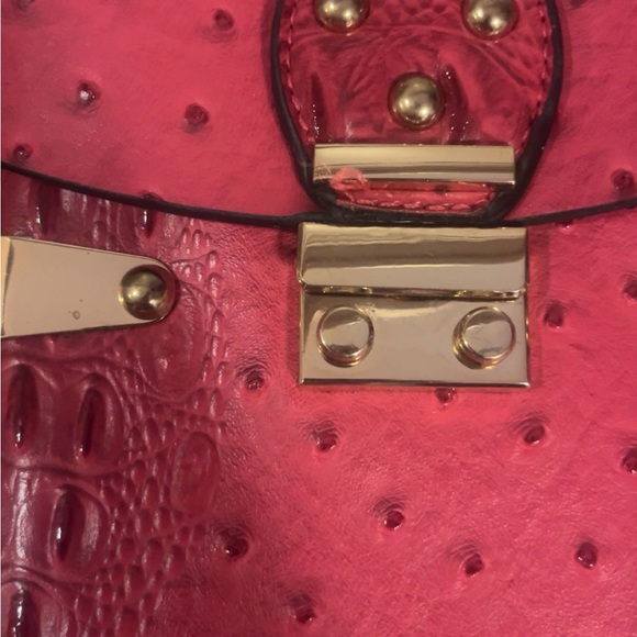 Elegant Pink Studded Crossbody Bag - Picture 3 of 6